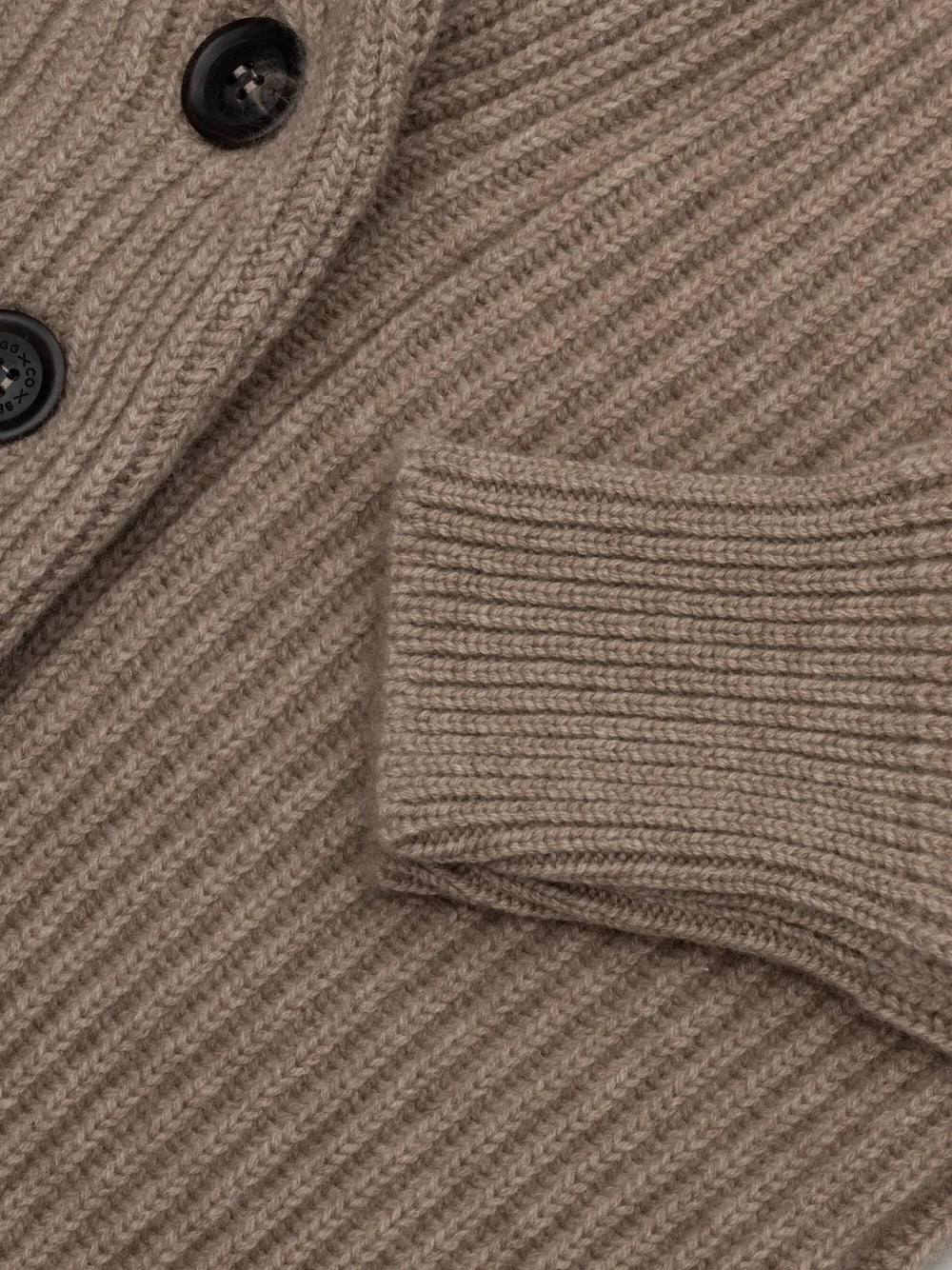 Begg x Co Mini Yacht Cardigan Brown Undyed-Begg x Co-Thistle Hill
