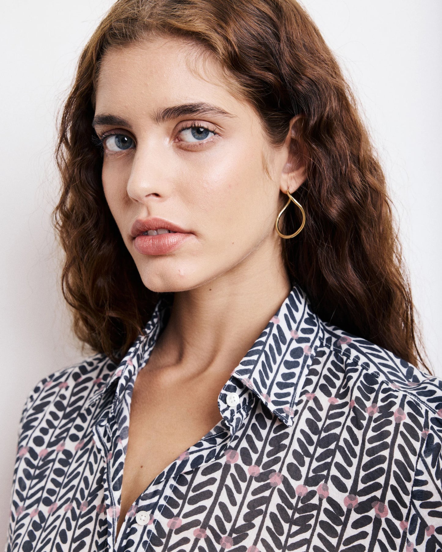 Hartford Woven Shirt Coraz Blue-Hartford-Thistle Hill