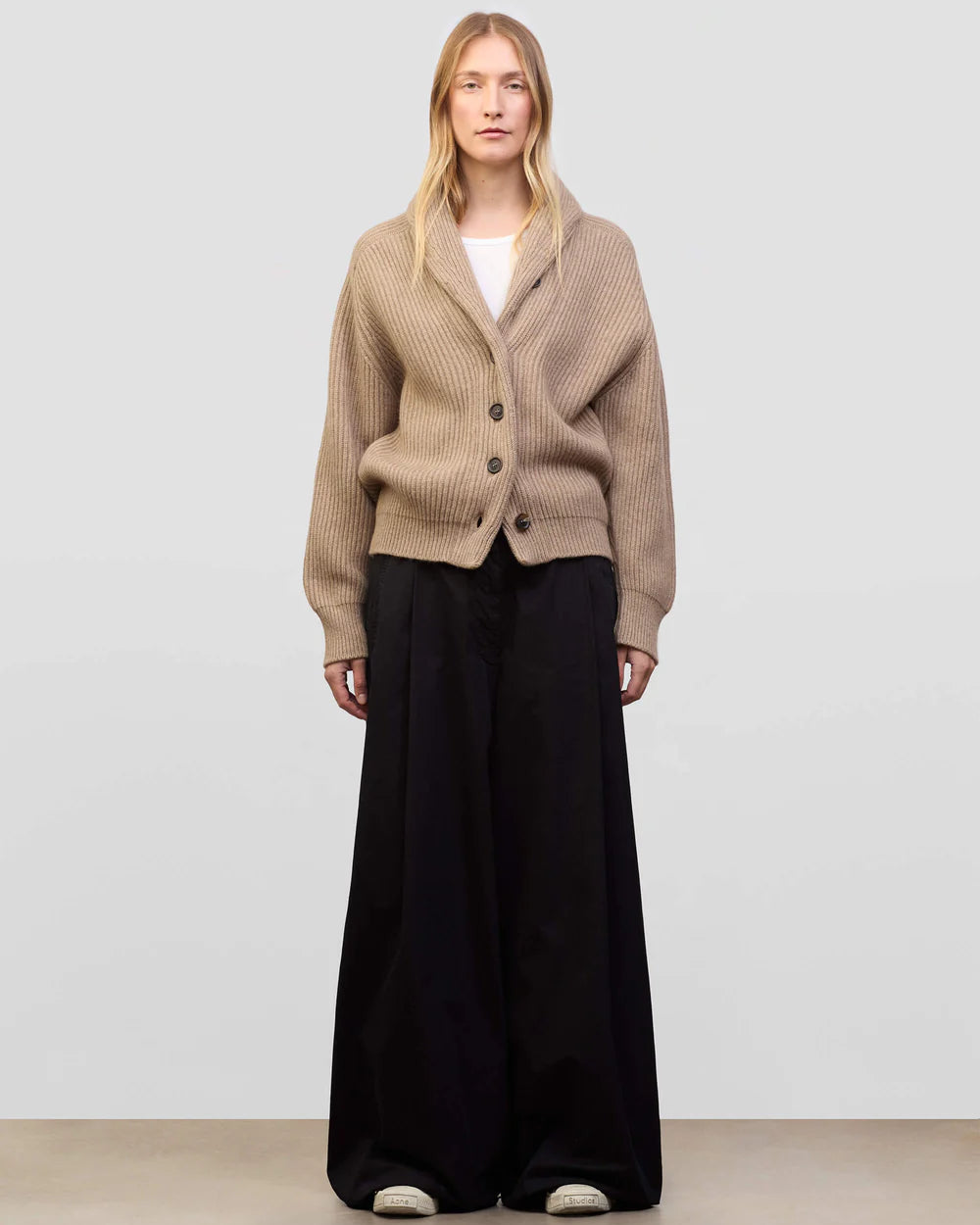 Begg x Co Mini Yacht Cardigan Brown Undyed-Begg x Co-Thistle Hill