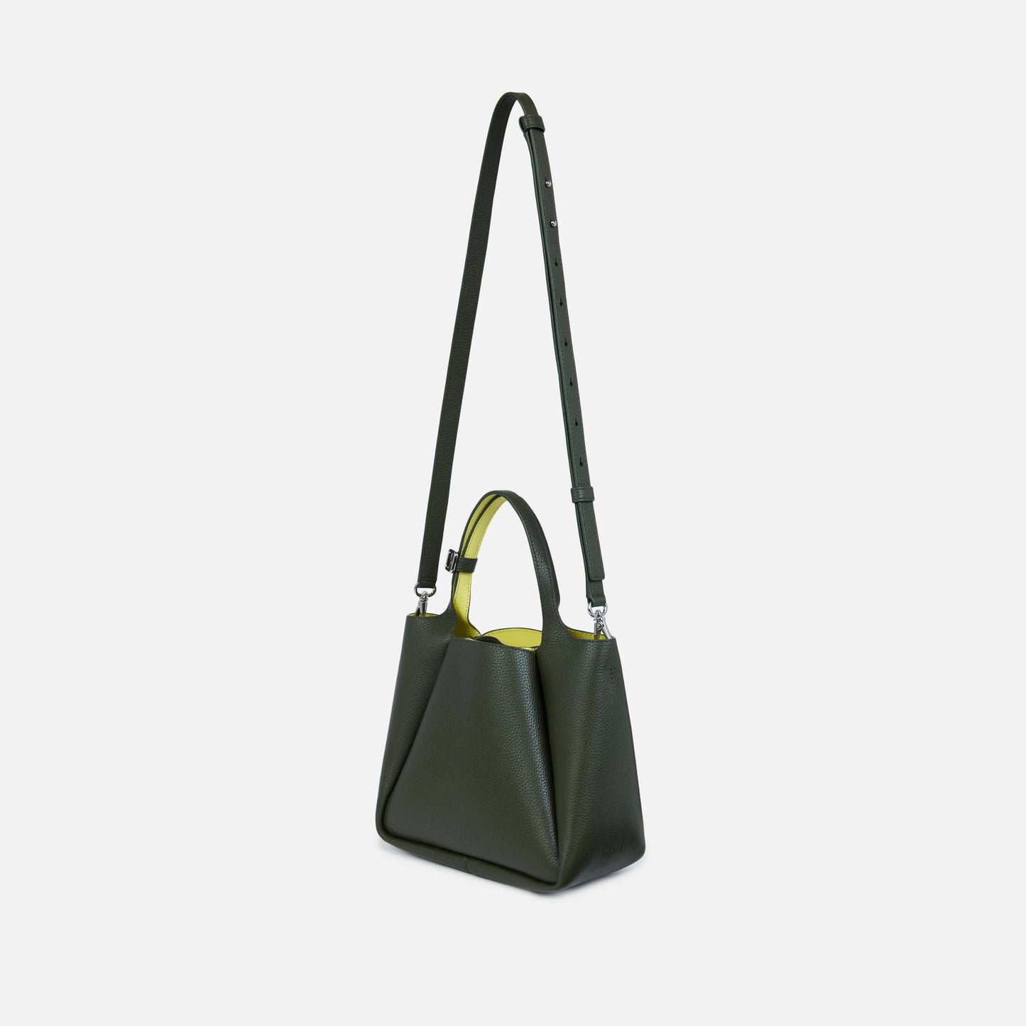 WE-AR4 Trapeze Bucket Bag Forest Green-WE-AR4-Thistle Hill