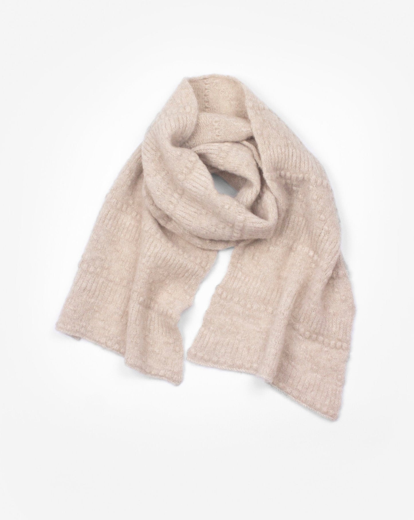 Ros Duke Baby Bugle Scarf Oatmeal