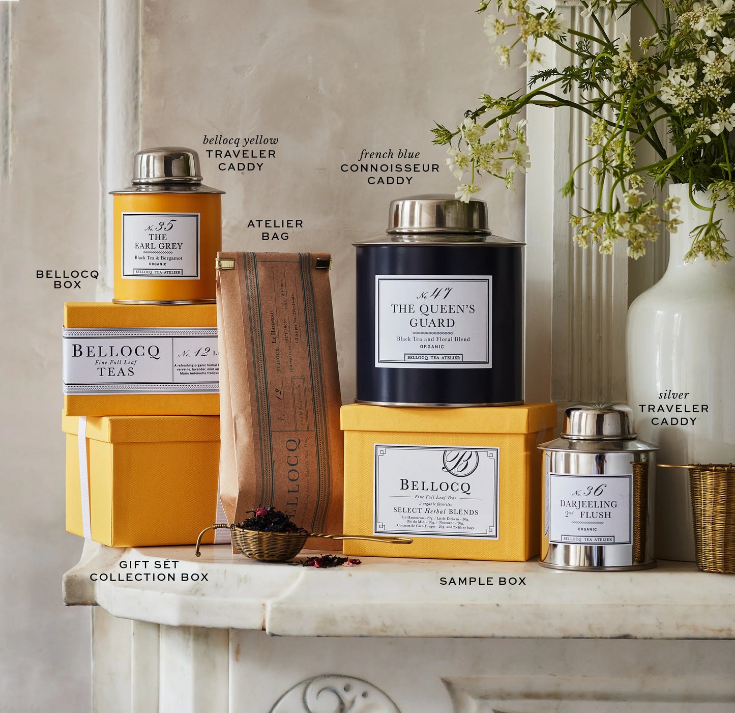 Bellocq No. 35 The Earl Grey Large Caddy-Bellocq-Thistle Hill