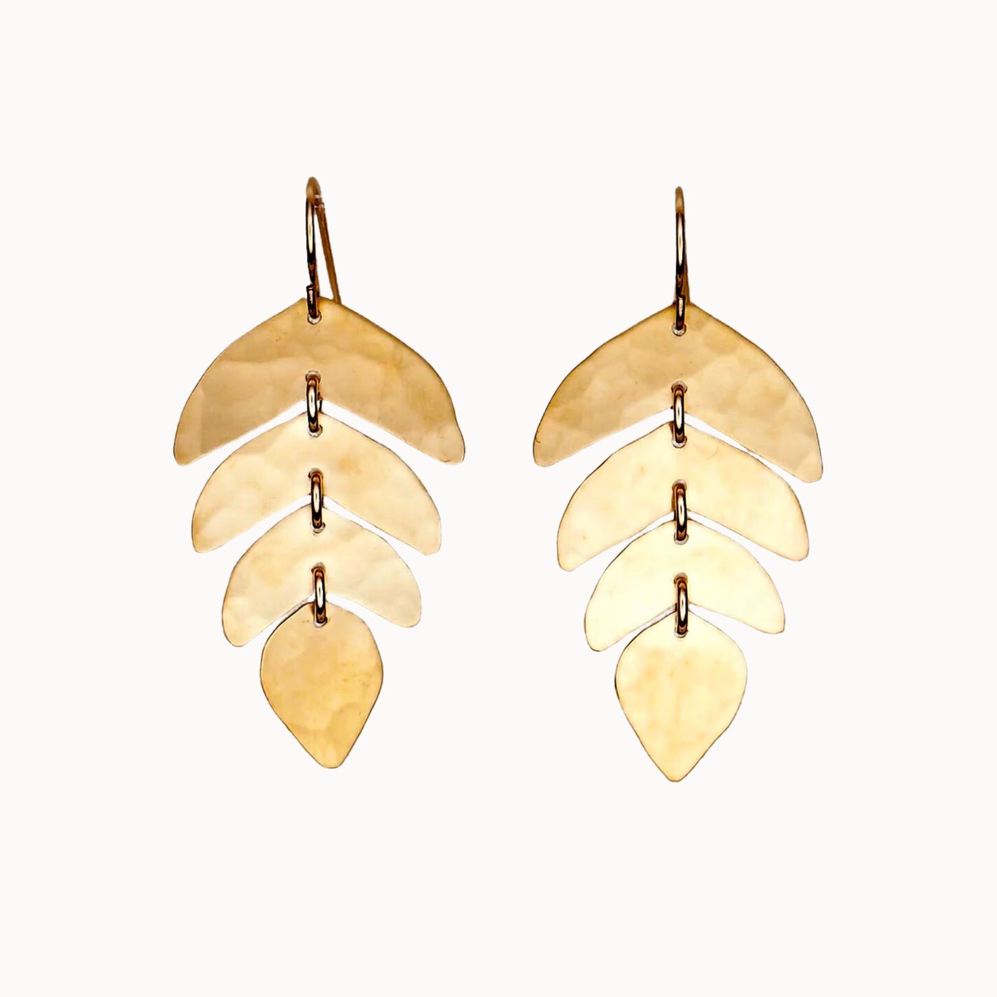 Carolyn Keys Remi Earrings Brass-Carolyn Keys-Thistle Hill