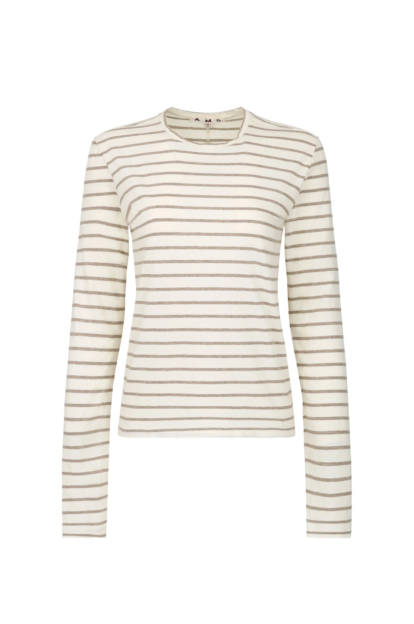 AMO Drew Long Sleeve Tee Natural/Haze-AMO-Thistle Hill