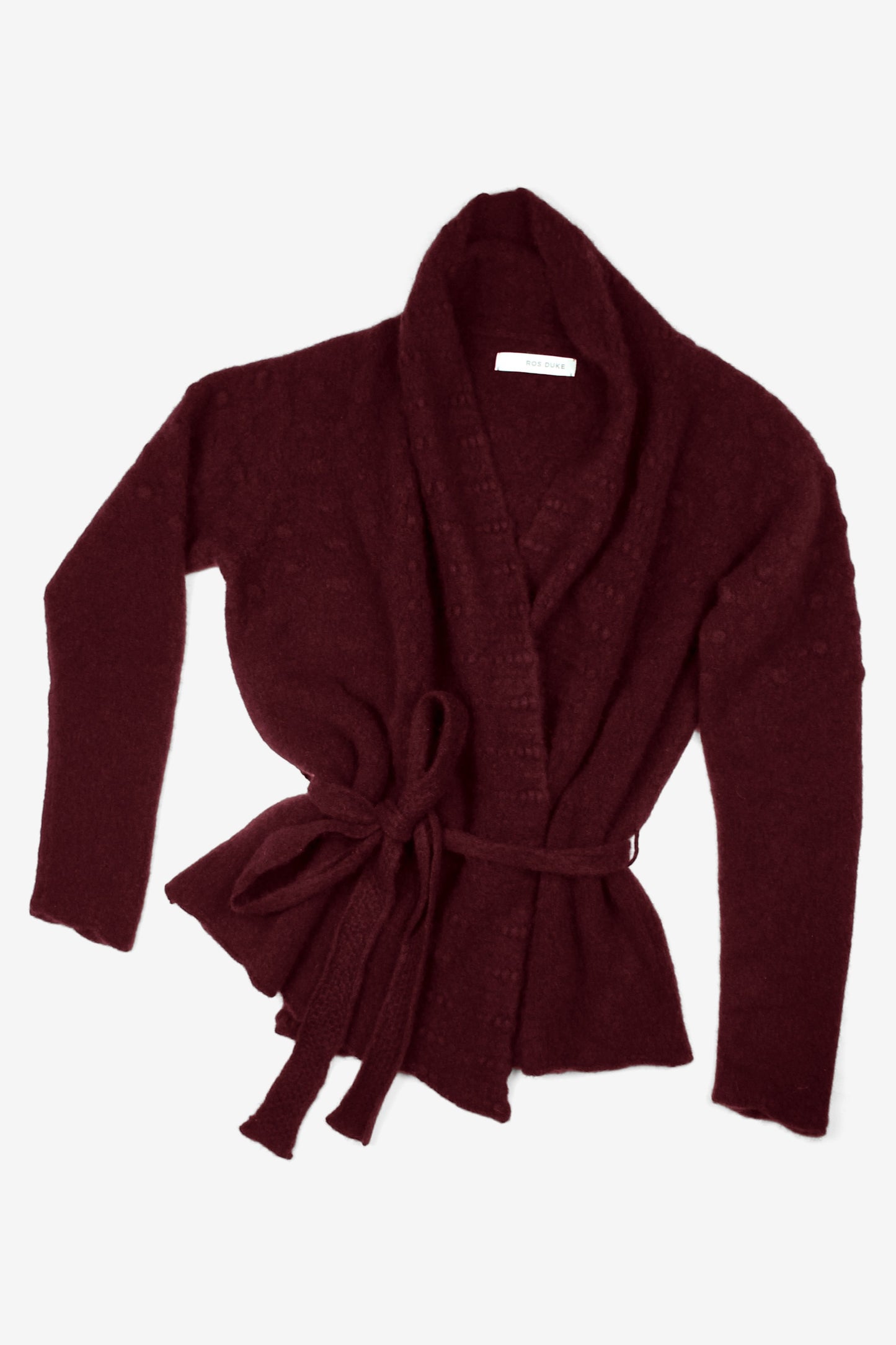 Ros Duke Polka Cardigan Damson-Ros Duke-Thistle Hill