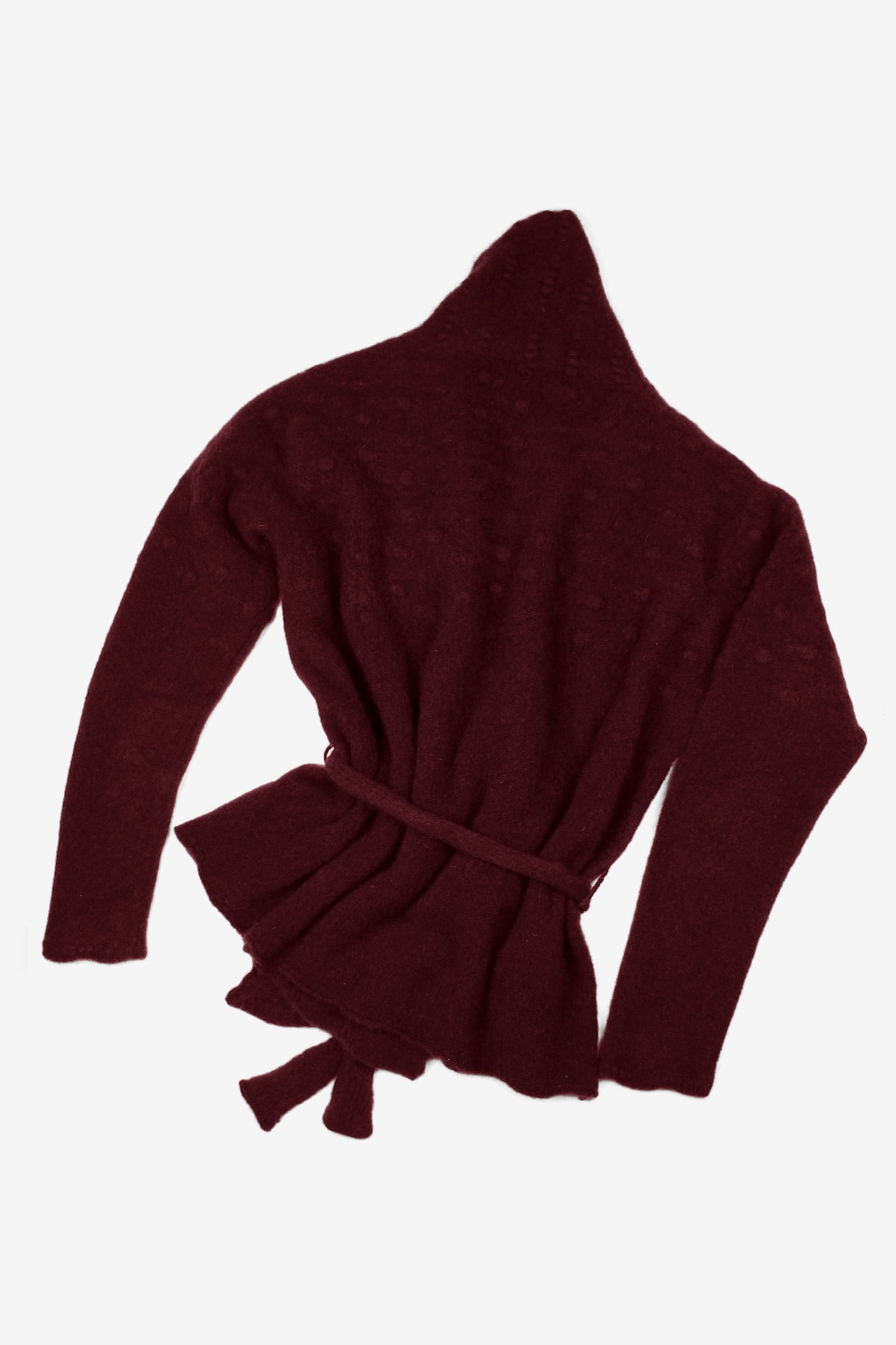 Ros Duke Polka Cardigan Damson-Ros Duke-Thistle Hill