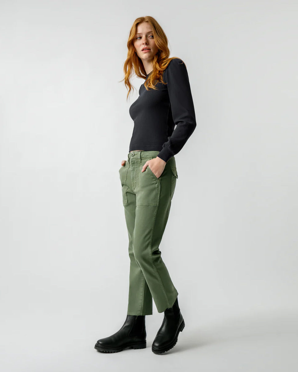 AMO Easy Army Trouser in Tea Leaf-AMO-Thistle Hill