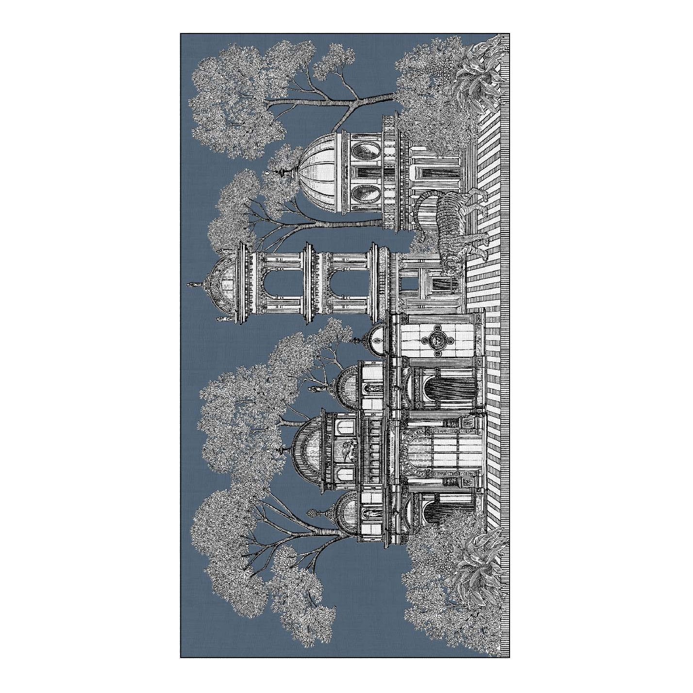 Inoui Editions Scarf 100 Mirage Denim-Inoui Editions-Thistle Hill