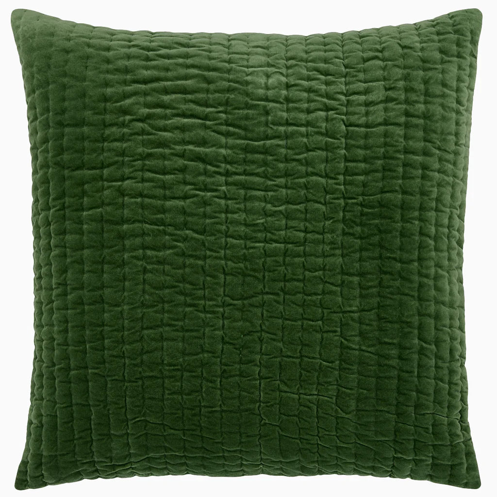 John Robshaw Velvet Moss Euro Pillow-John Robshaw-Thistle Hill