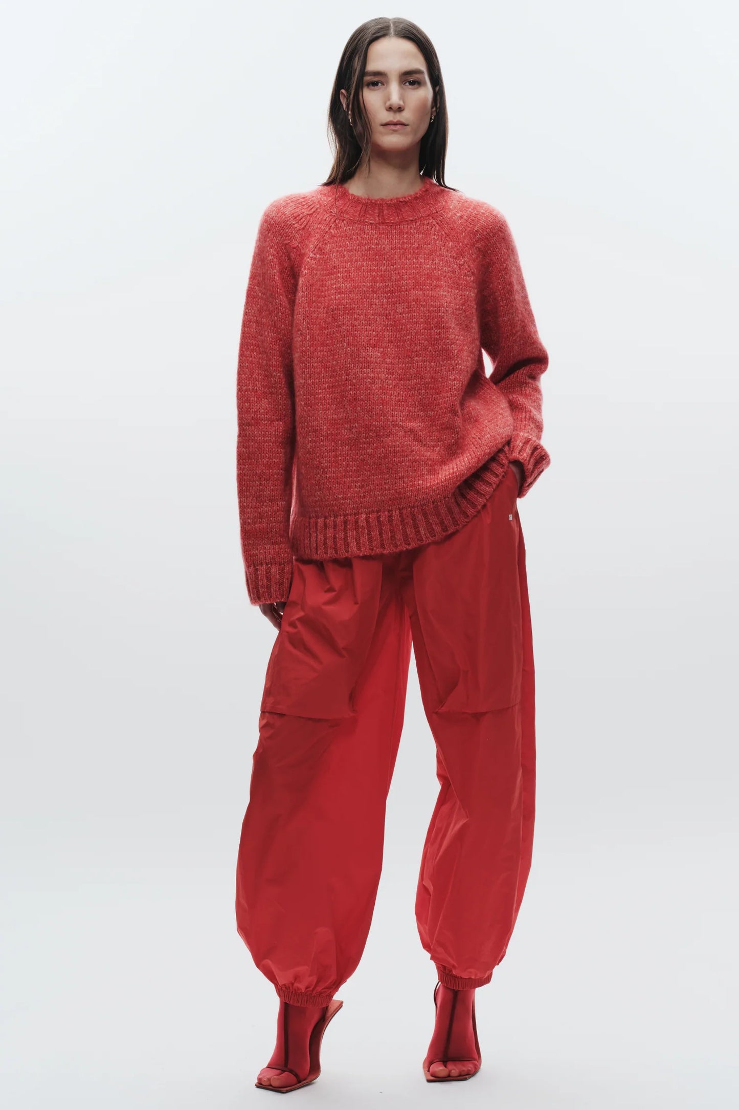Saint Art Aurora Sweater Grenadine-Saint Art-Thistle Hill