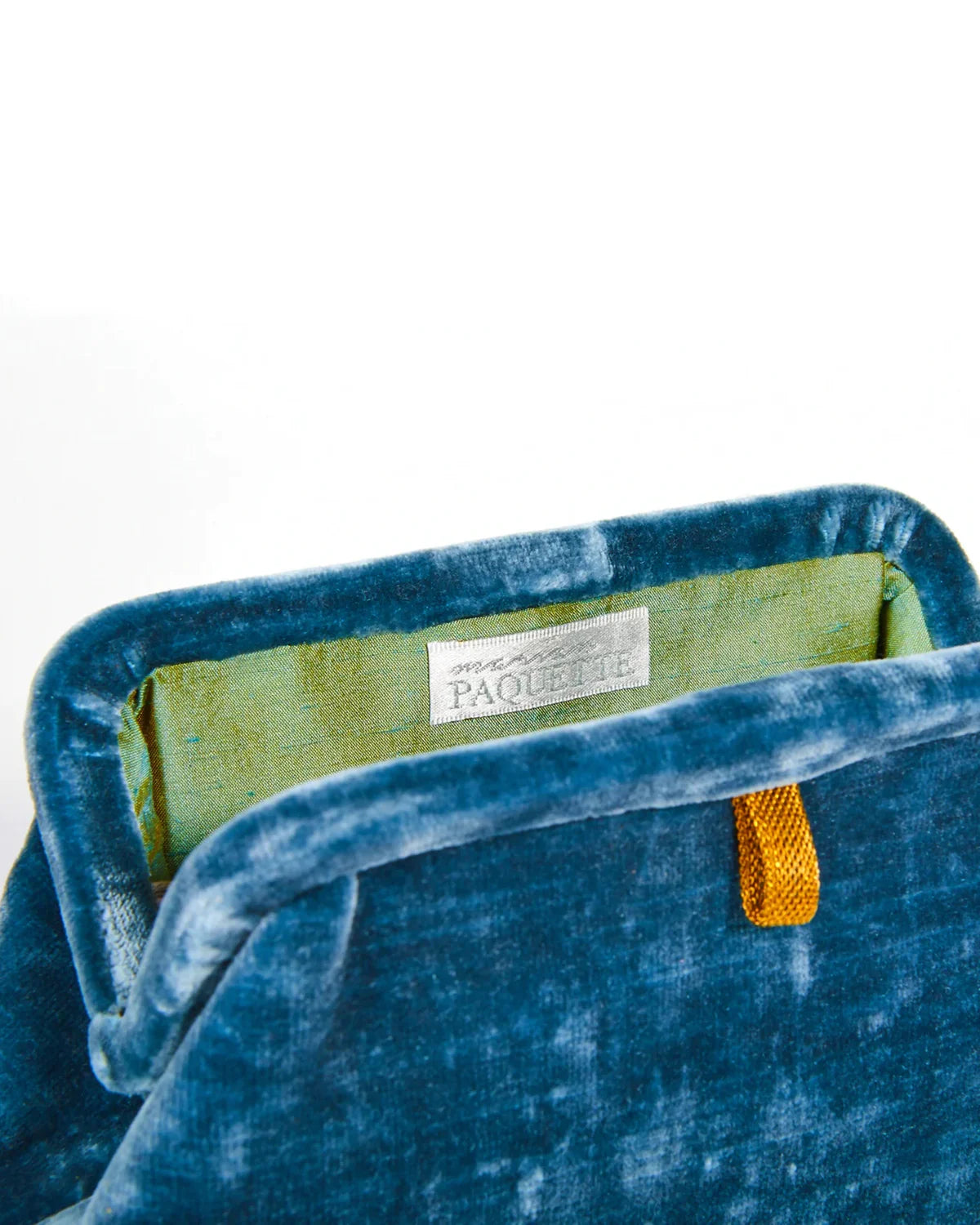 Marian Paquette Liette Velvet Clutch Teal-Marian Paquette-Thistle Hill