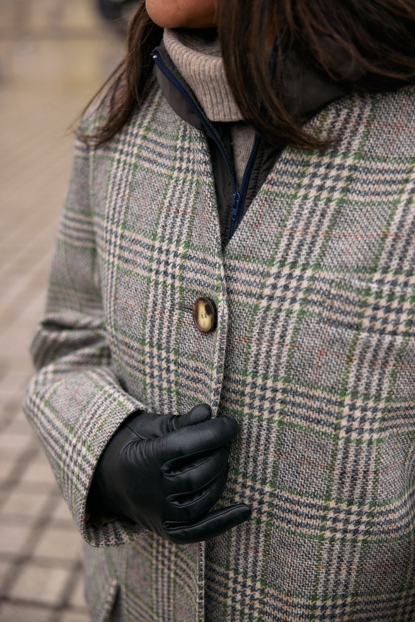 Pret Pour Partir Cecil Coat Green Check-Pret Pour Partir-Thistle Hill