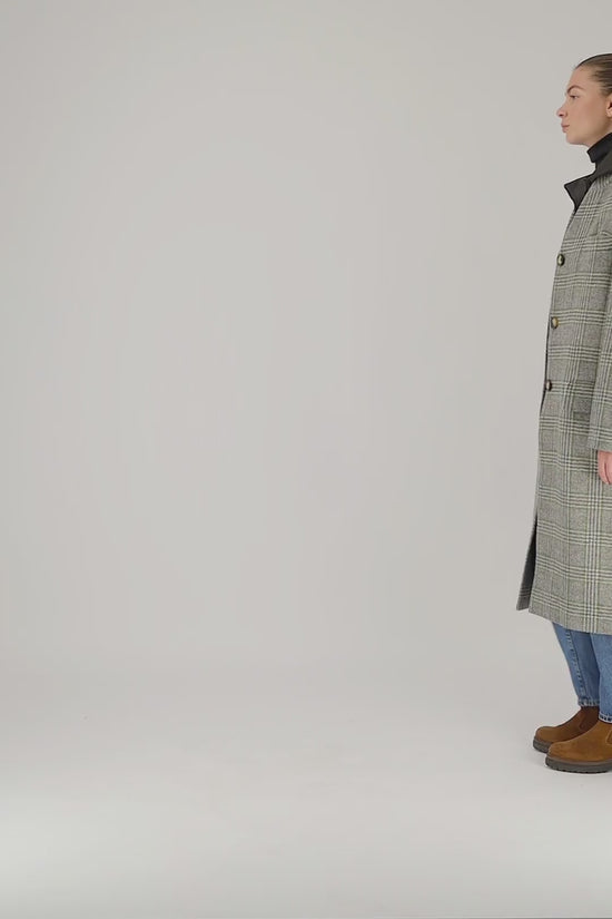 Pret Pour Partir Cecil Coat Green Check-Pret Pour Partir-Thistle Hill