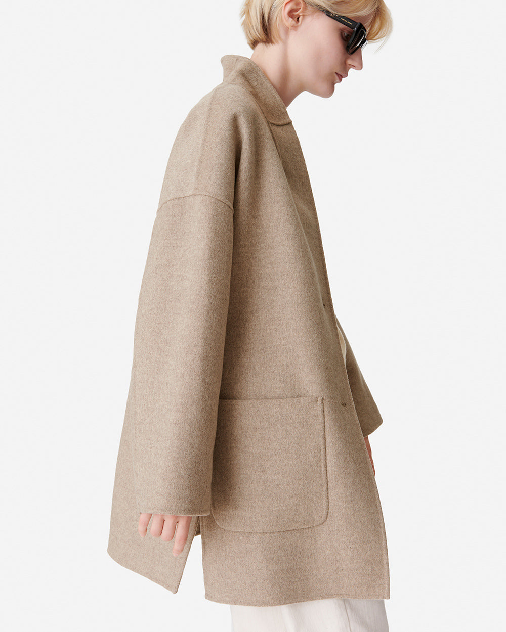 Vanessa Bruno Benicia Coat Taupe