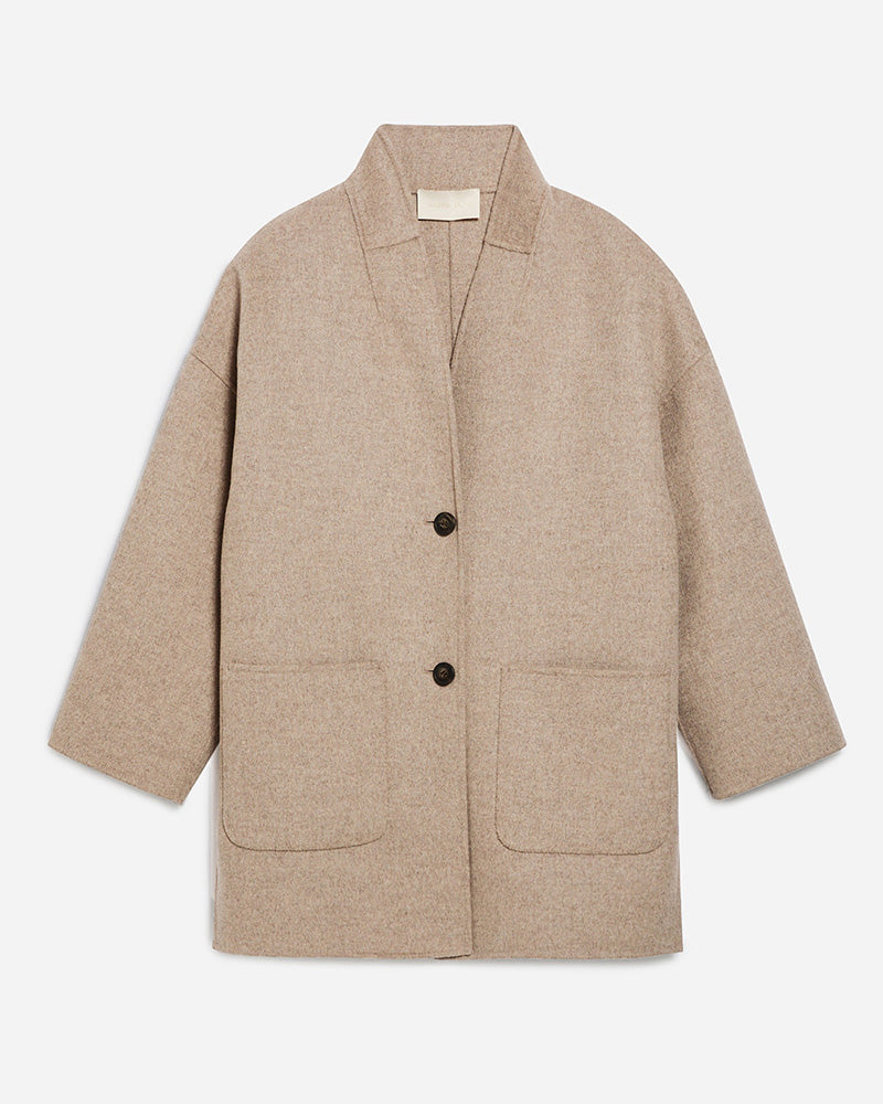 Vanessa Bruno Benicia Coat Taupe