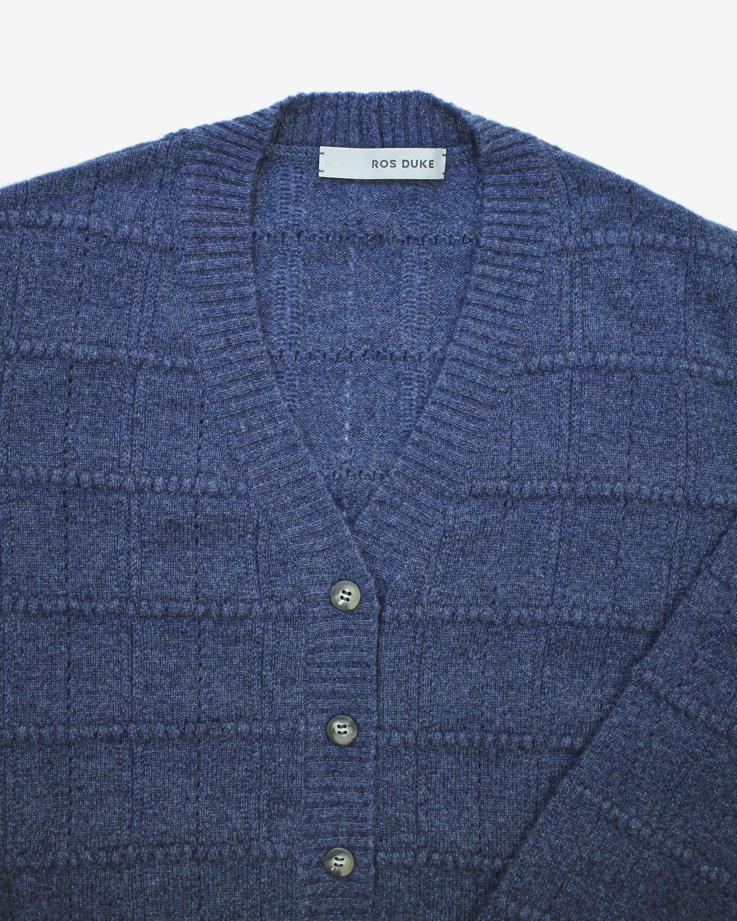 Ros Duke Gingham Cardigan Selvedge-Ros Duke-Thistle Hill