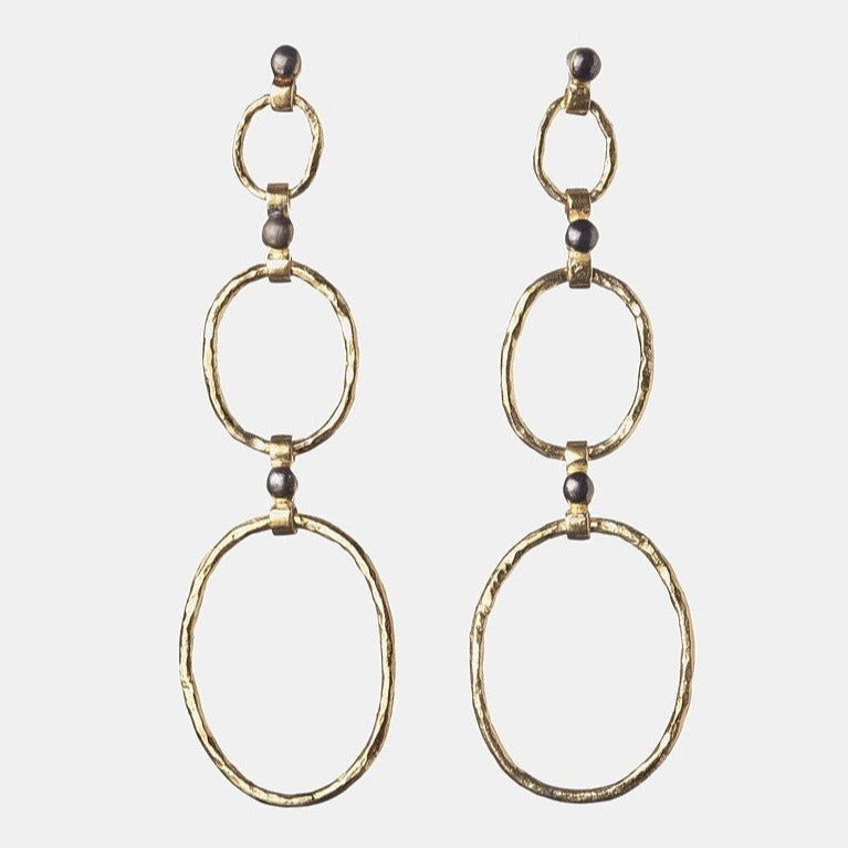 5 Octobre Bea 3 Dot Earrings-5 Octobre-Thistle Hill