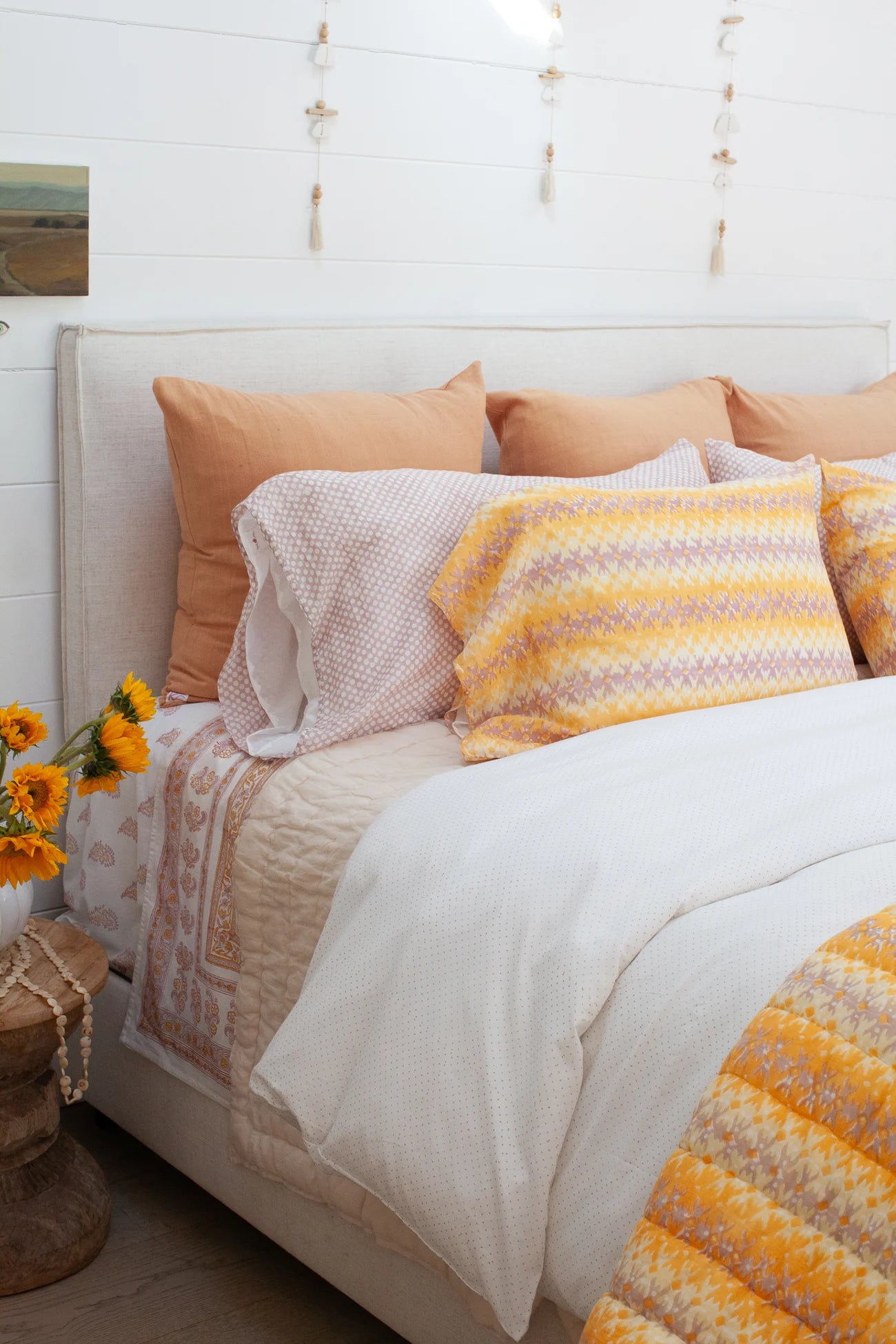 Kerry Cassill Standard Printed Pillowcase Taupe Dot-Kerry Cassill-Thistle Hill