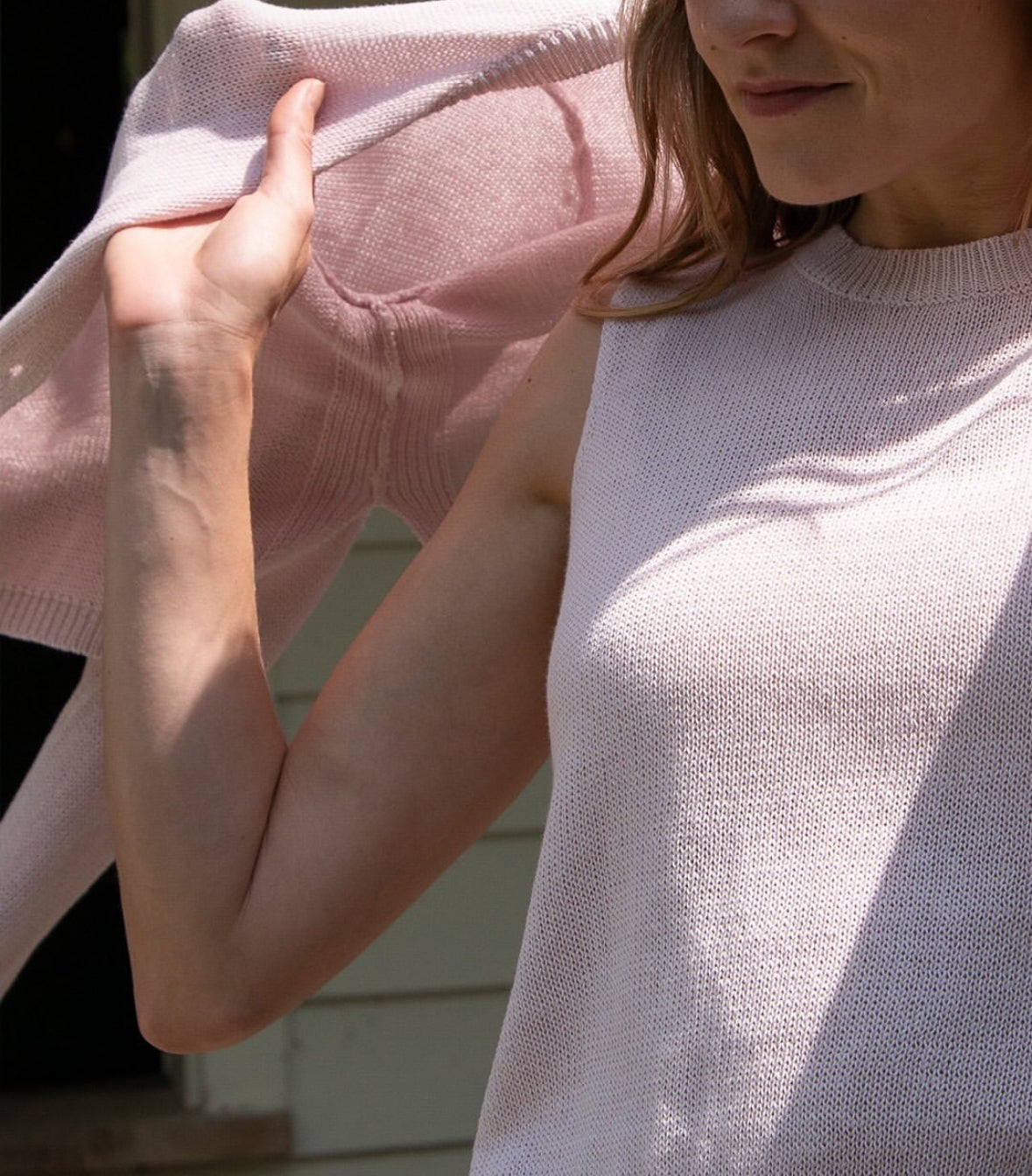 Demylee Selina Cotton Linen Top Peony Pink-Demylee-Thistle Hill
