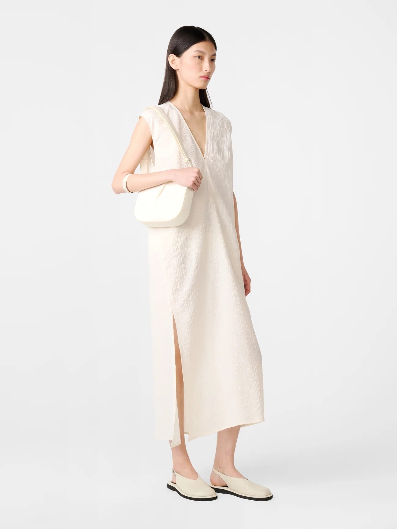 Studio Nicholson Lise Dress Milk-Studio Nicholson-Thistle Hill