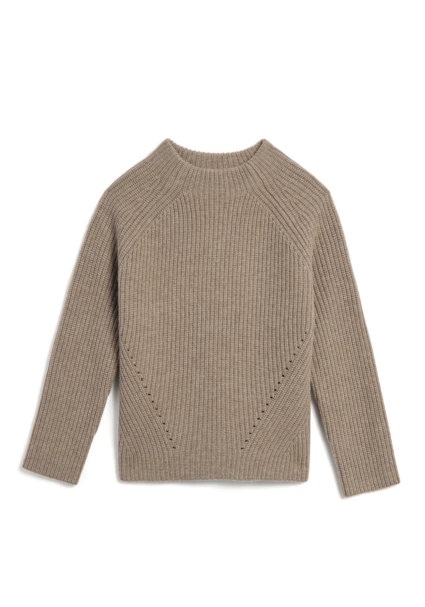 Demylee Daphne Wool Sweater Heather Brown-Demylee-Thistle Hill