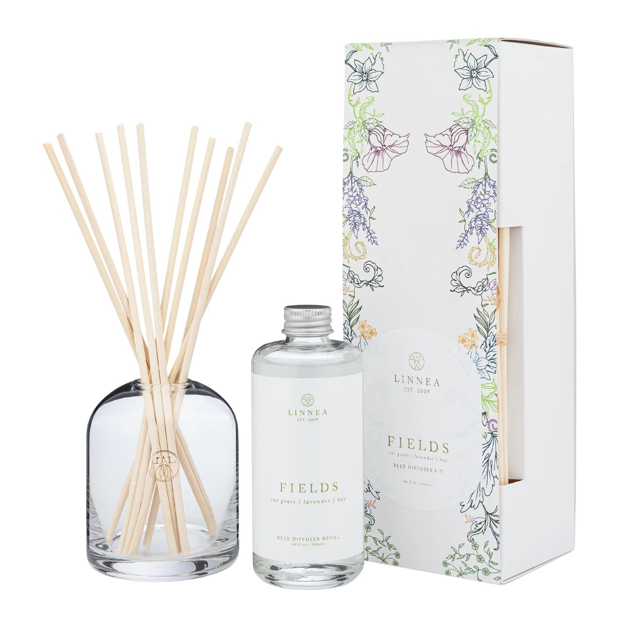 Linnea's Lights Fields Reed Diffuser-Linnea's Lights-Thistle Hill