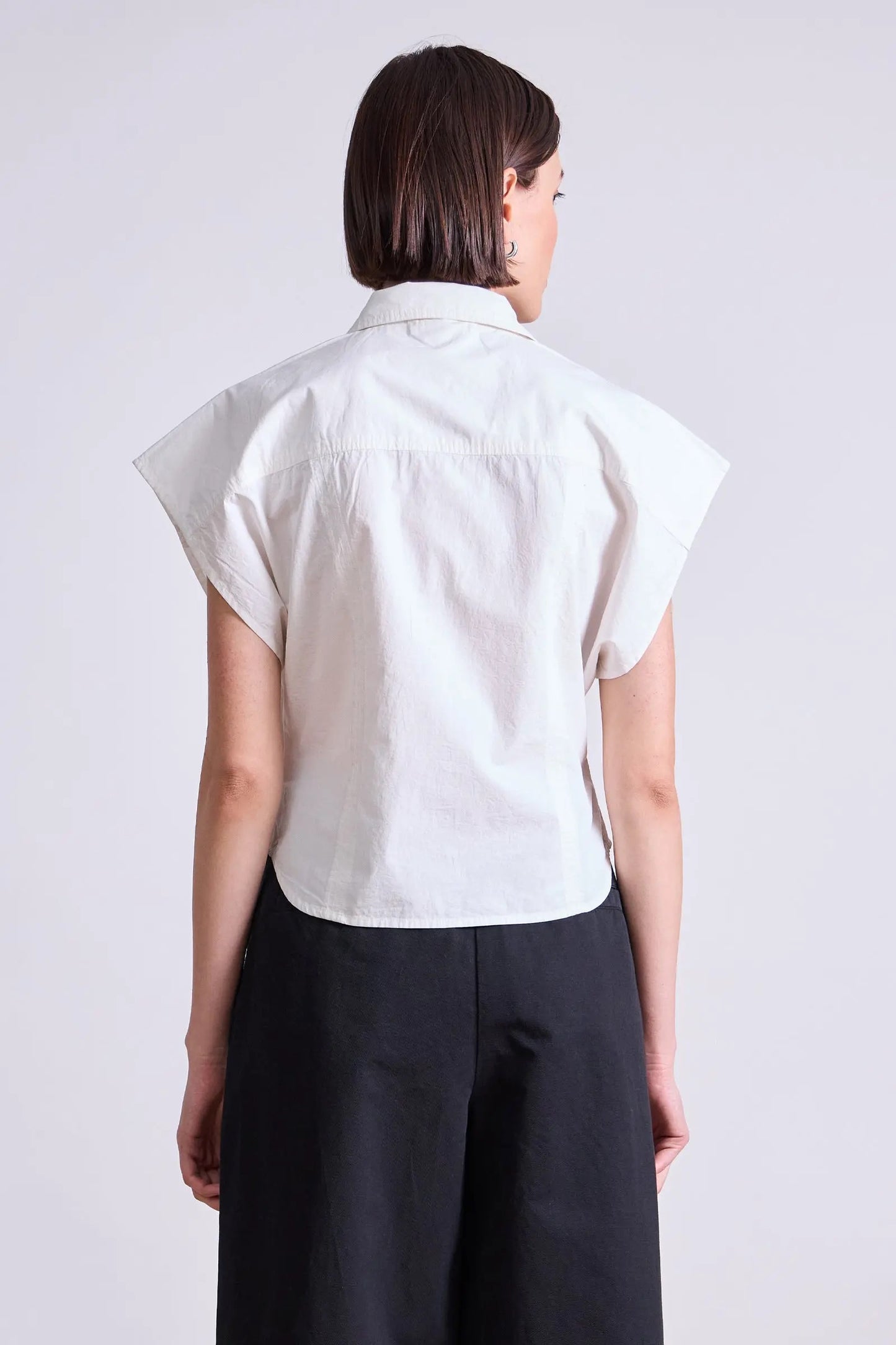 Apiece Apart Toni Sleeveless Top Cream-Apiece Apart-Thistle Hill
