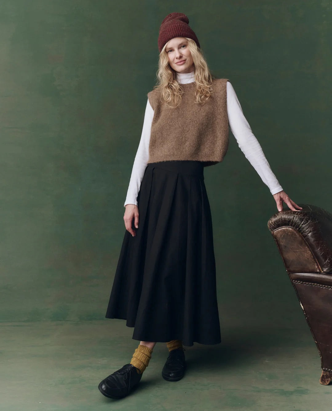 The Great The Brushed Melange Sweater Doe-The Great-Thistle Hill