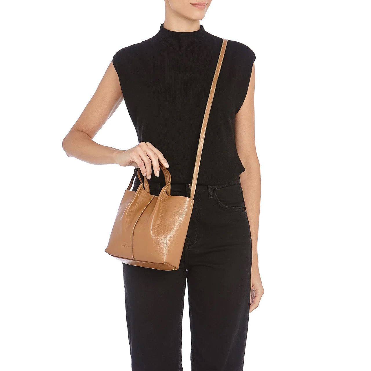 Il Bisonte Nina Crossbody Bag in Gianduia-Il Bisonte-Thistle Hill