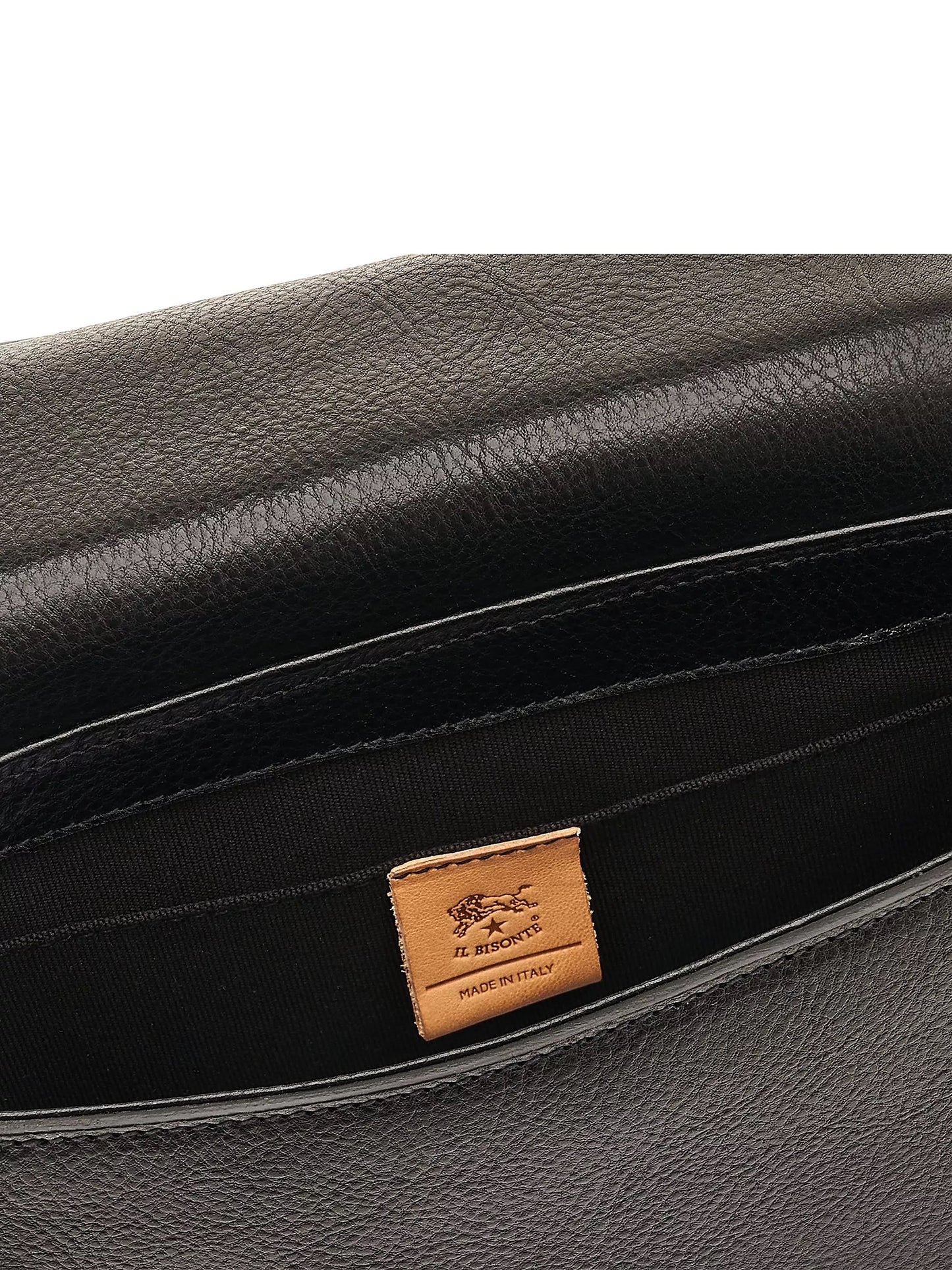 Il Bisonte Crossbody Novecento Nero Brass Hardware-Il Bisonte-Thistle Hill