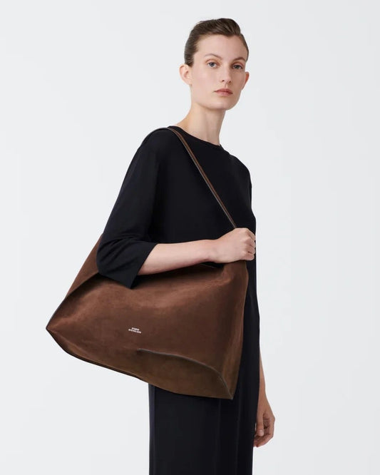 Studio Nicholson Doublet Suede Bag Cocoa-Studio Nicholson-Thistle Hill