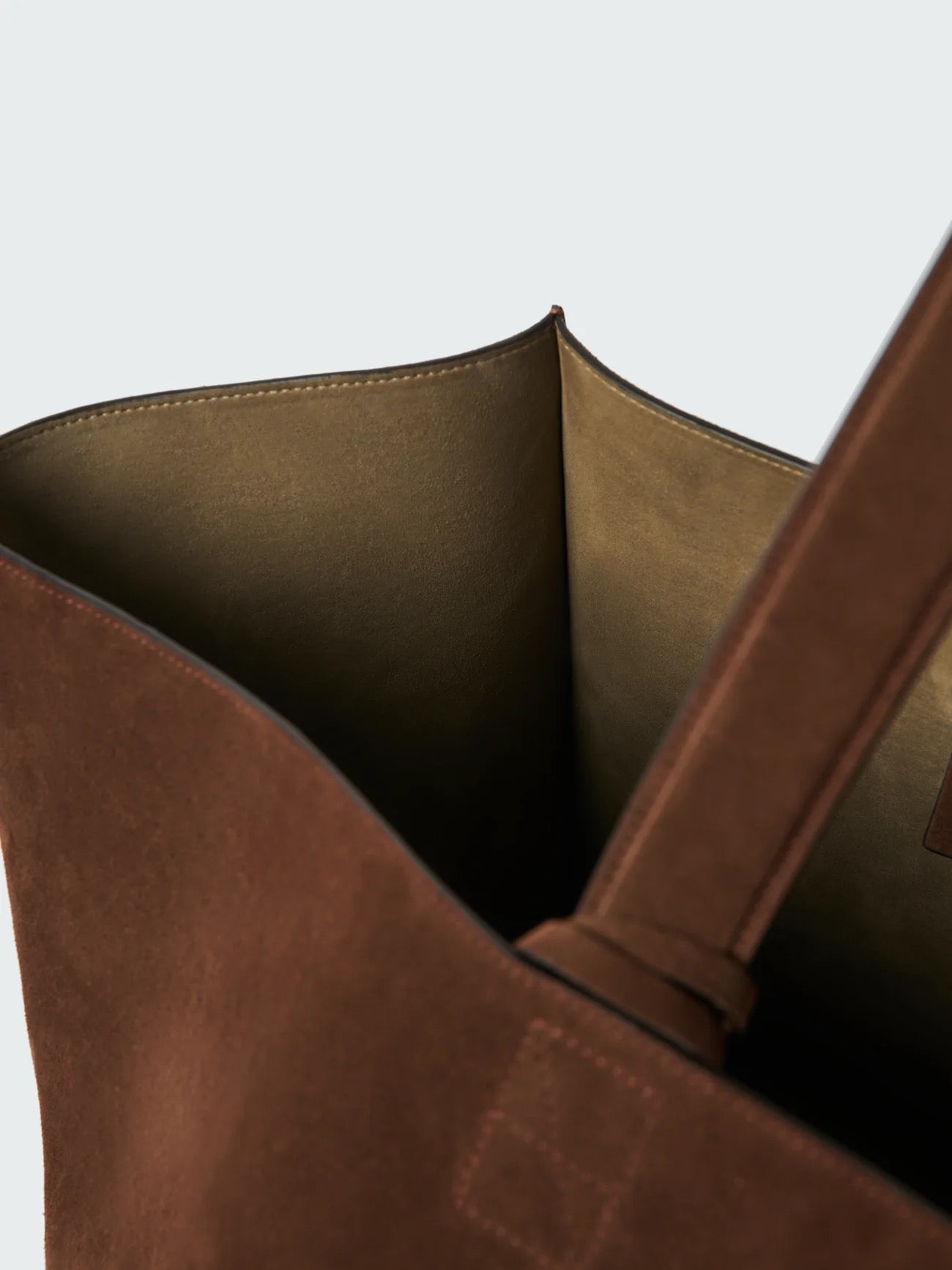 Studio Nicholson Doublet Suede Bag Cocoa-Studio Nicholson-Thistle Hill