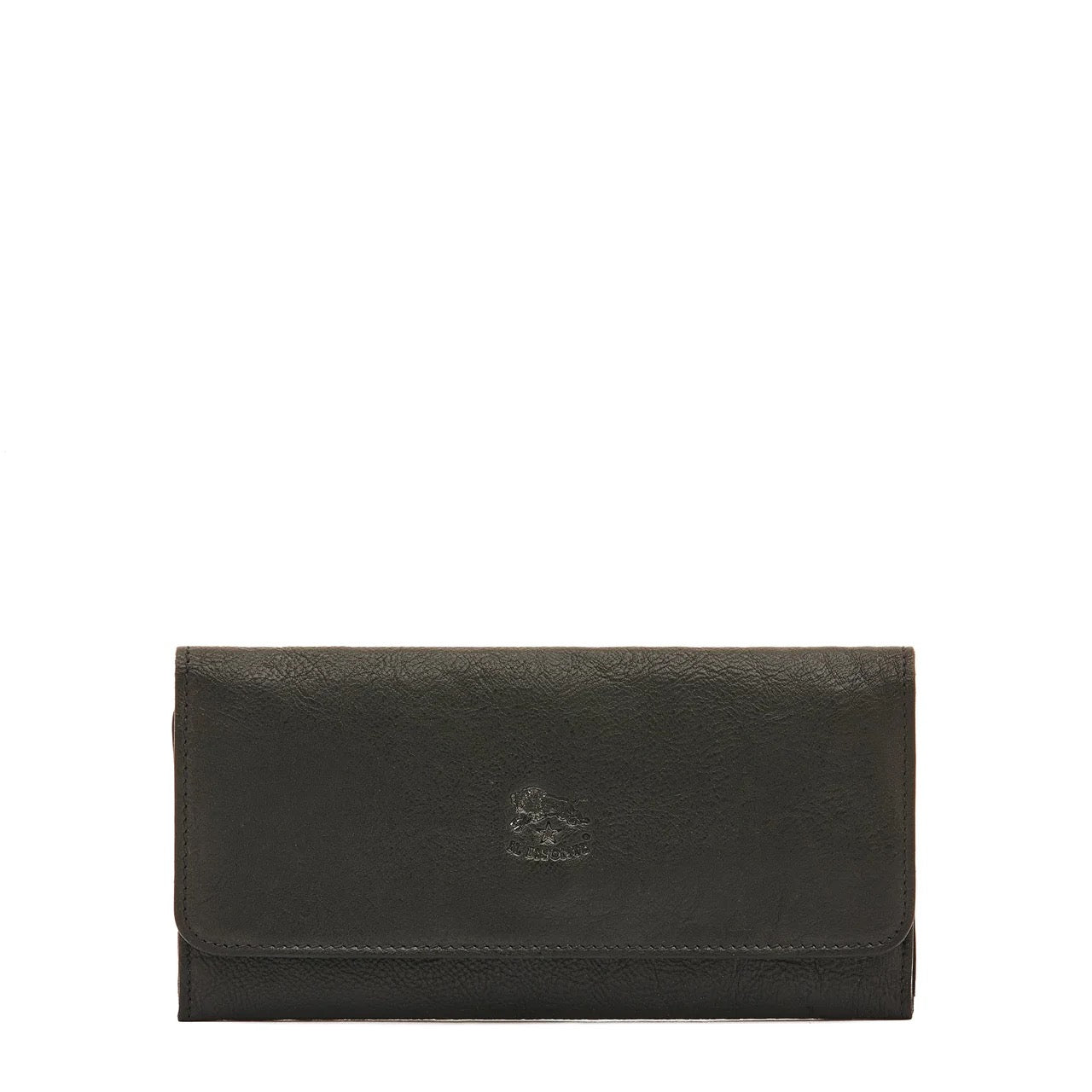 Il Bisonte Women's Continental Wallet Black-Il Bisonte-Thistle Hill