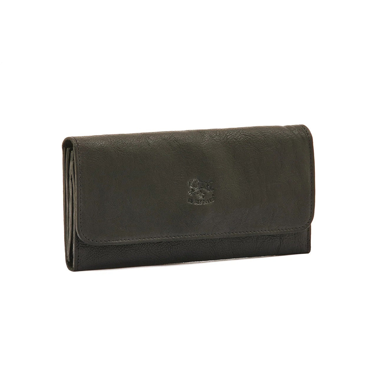 Il Bisonte Women's Continental Wallet Black-Il Bisonte-Thistle Hill