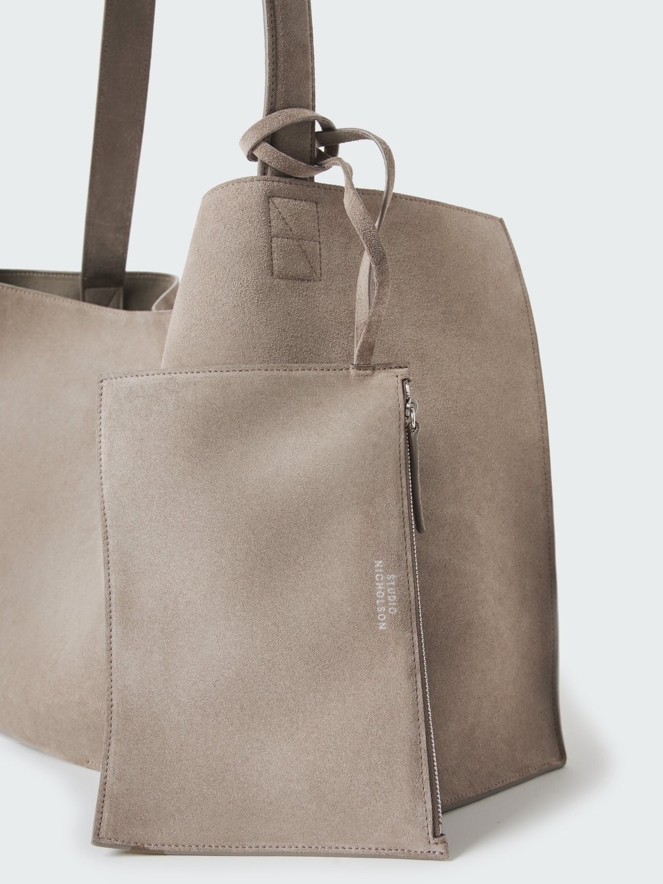 Studio Nicholson Doublet Suede Bag-Studio Nicholson-Thistle Hill