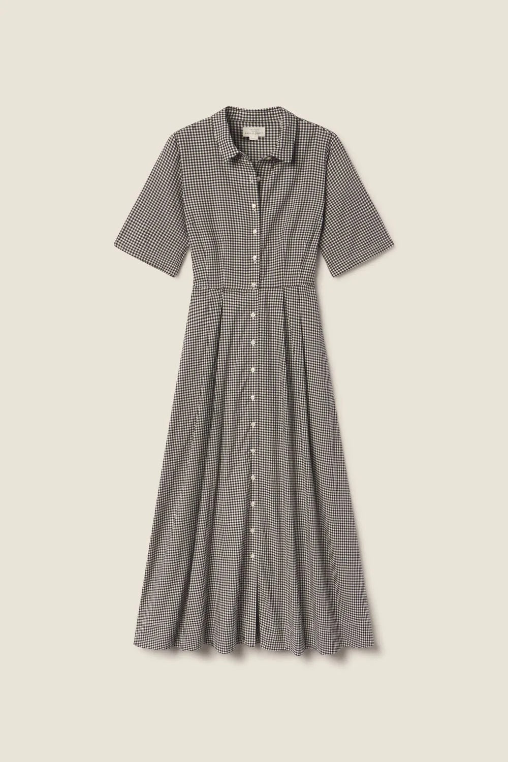 Trovata Aster Dress Onyx Check-Trovata-Thistle Hill