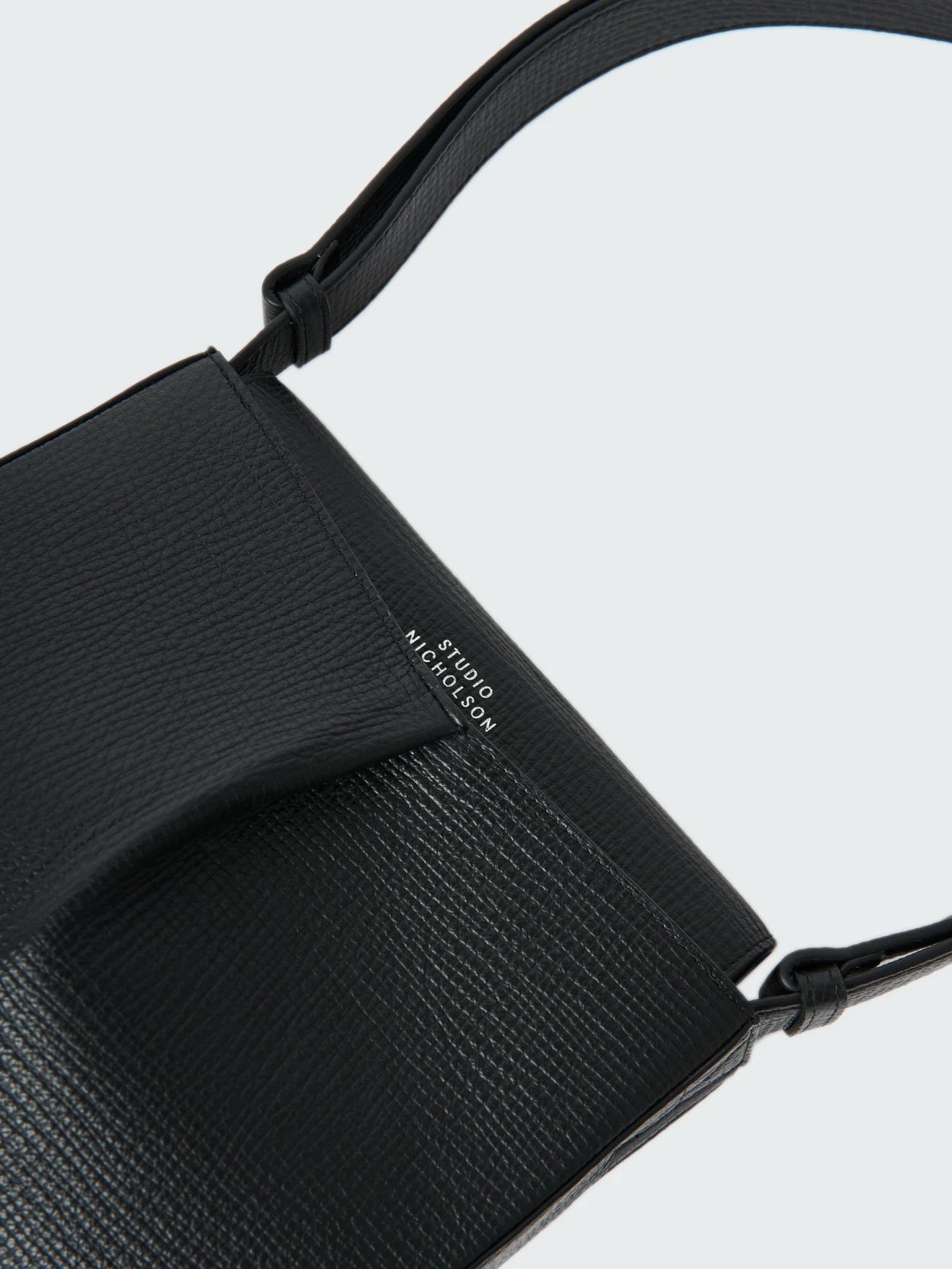 Studio Nicholson Fortuna Pleated Crossbody Black-Studio Nicholson-Thistle Hill