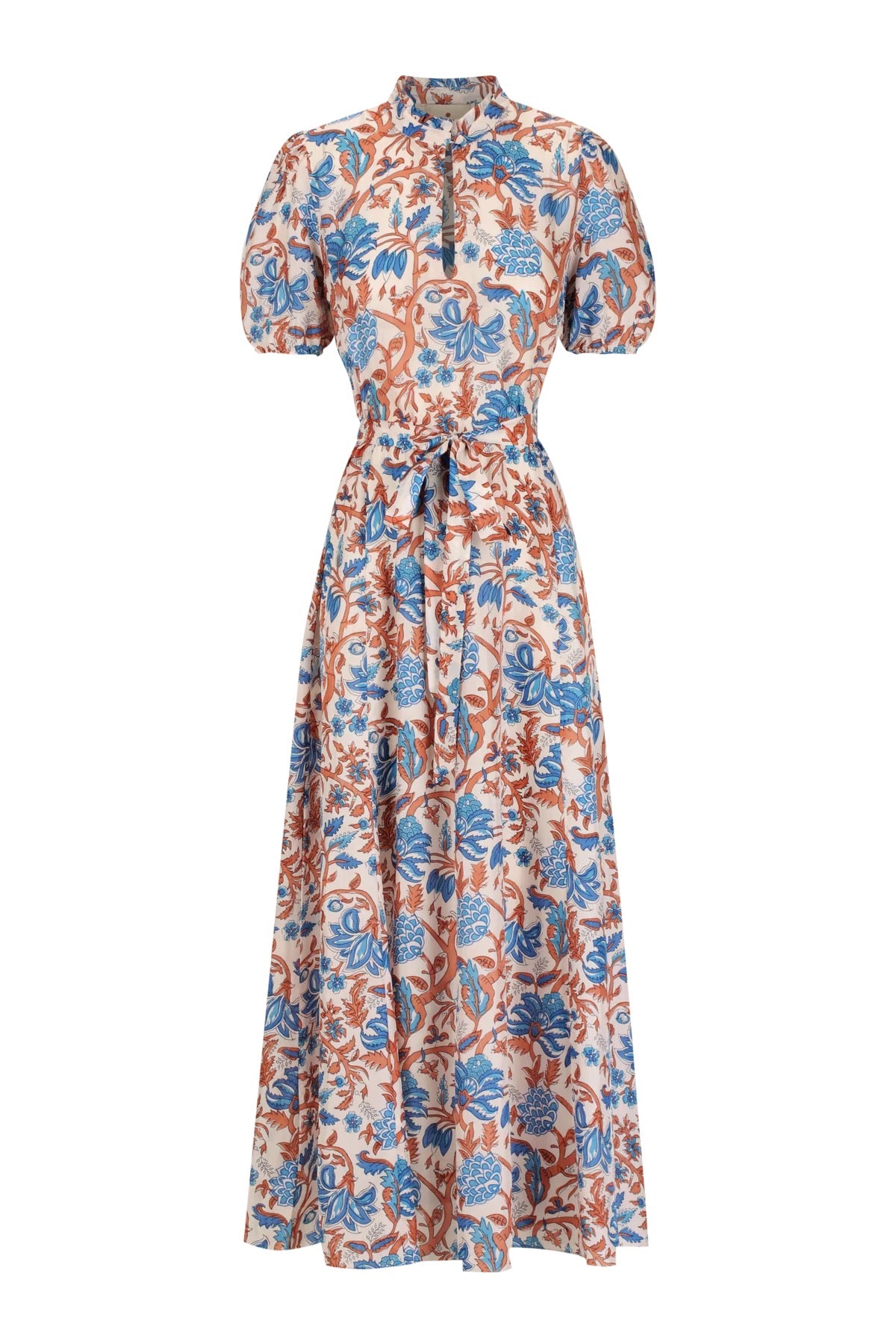 Hannah Art Wear Oceanus Maxi Dress Fernando Azure-Hannah Art Wear-Thistle Hill