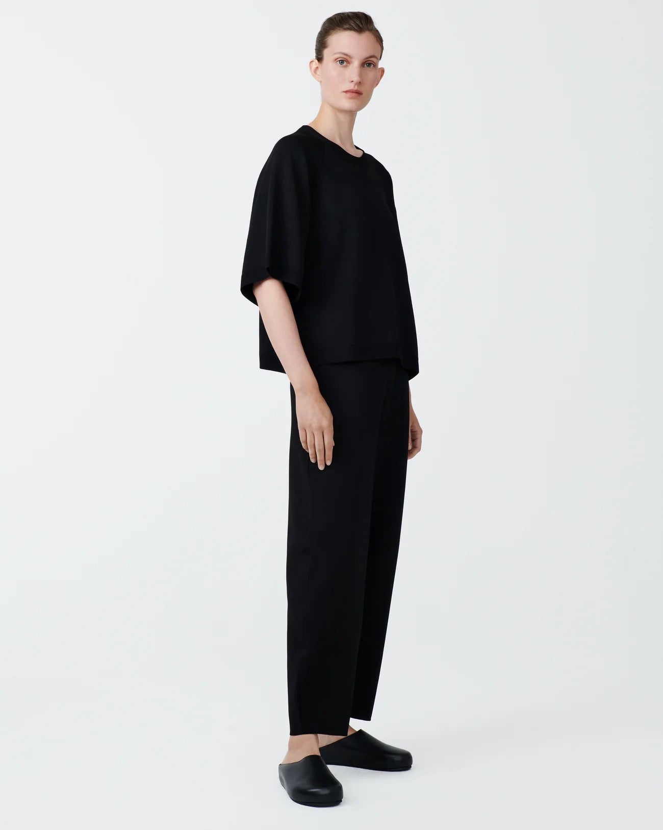 Studio Nicholson Moura Pant Darkest Navy-Studio Nicholson-Thistle Hill