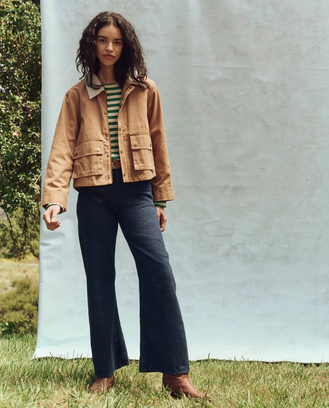 The Great The Waxed Swingy Jacket Walnut-The Great-Thistle Hill