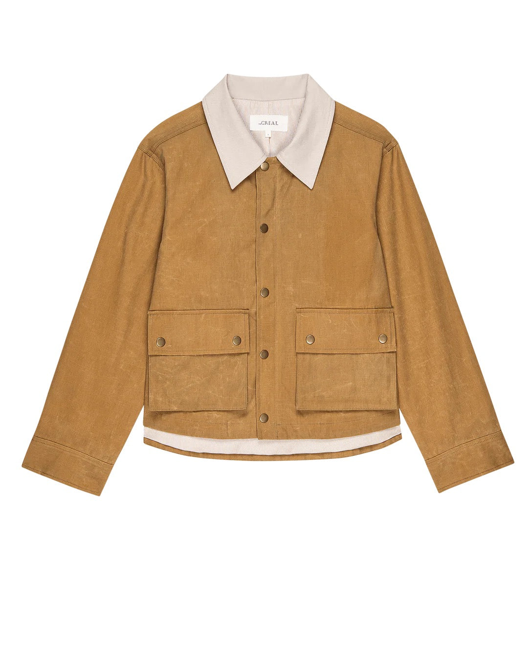 The Great The Waxed Swingy Jacket Walnut-The Great-Thistle Hill