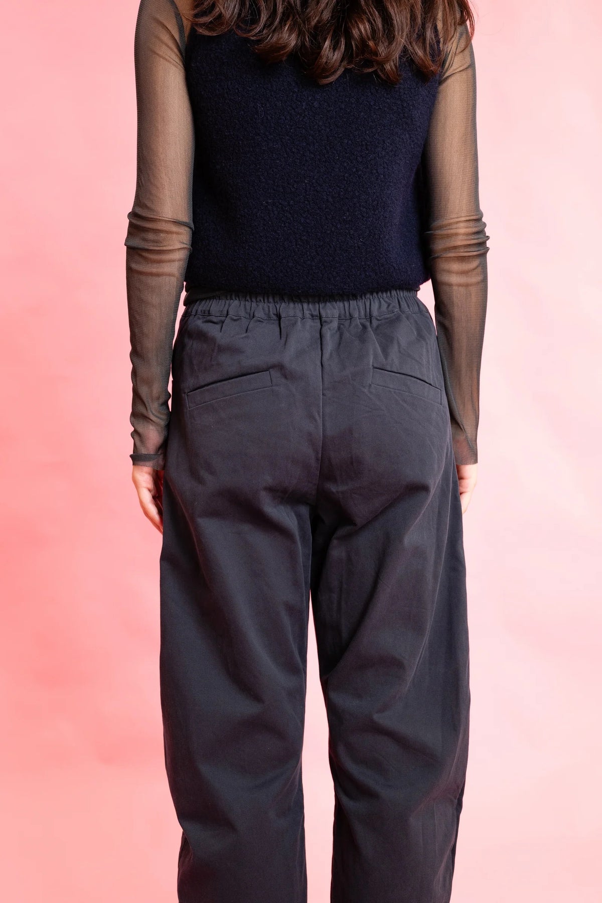 Sula Italian Cotton Twill Everyday Pant Dark Navy-Sula-Thistle Hill