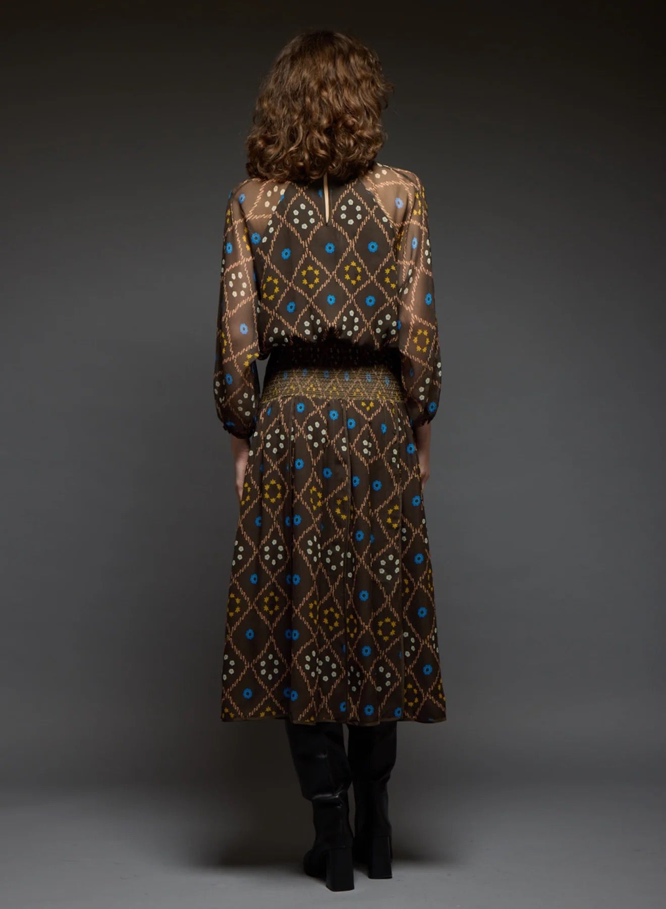 Love Binetti Cleo Print Dress