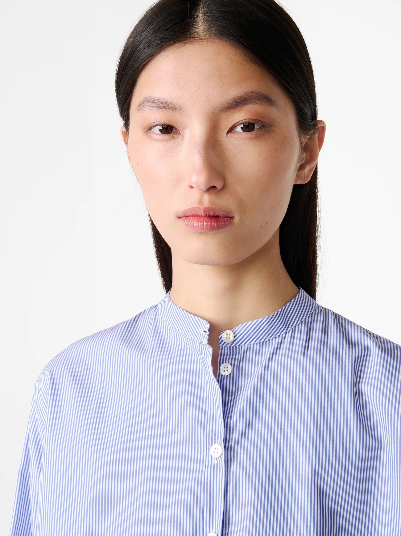 Studio Nicholson Cici Shirt in Banker Stripe-Studio Nicholson-Thistle Hill
