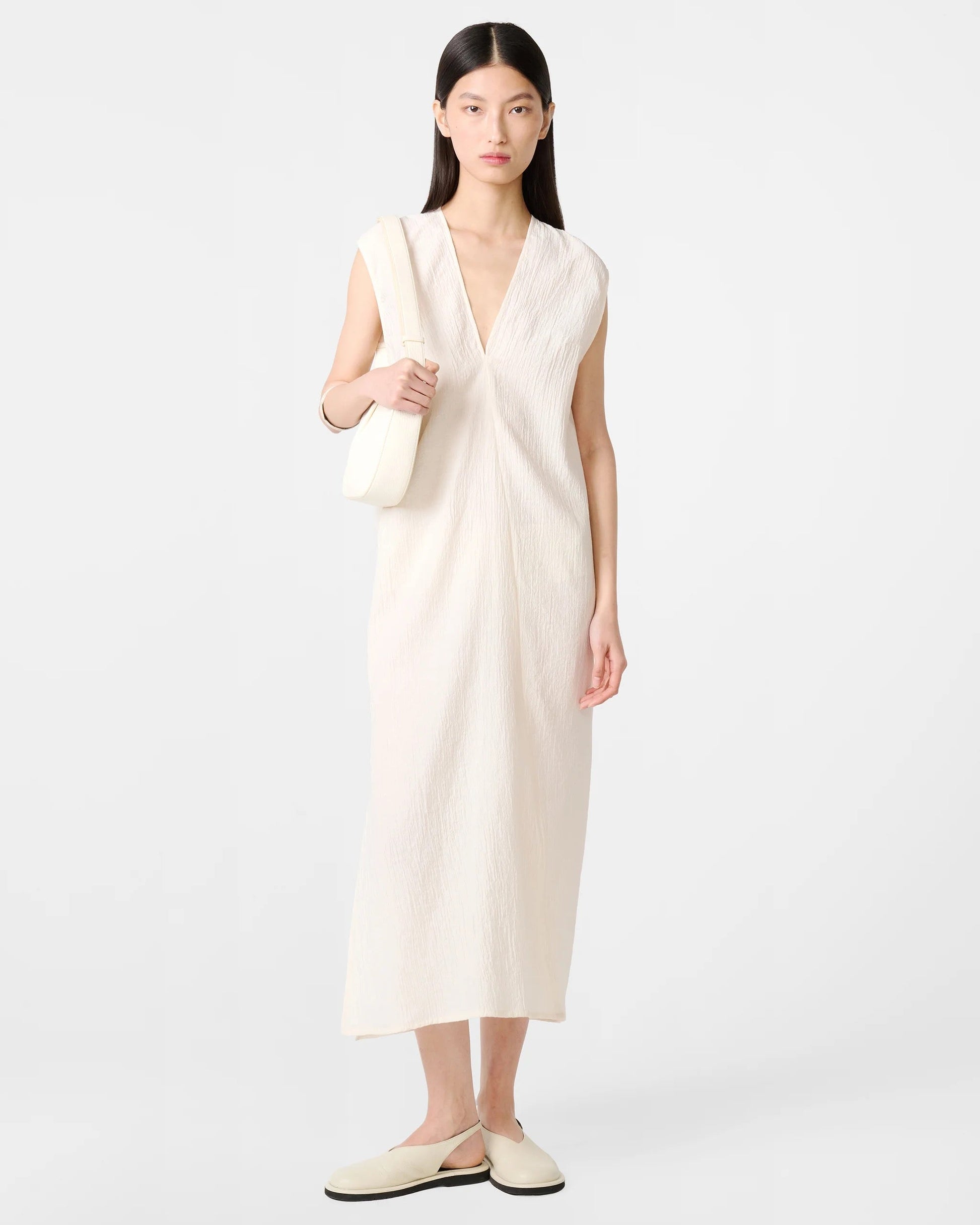 Studio Nicholson Lise Dress Milk-Studio Nicholson-Thistle Hill
