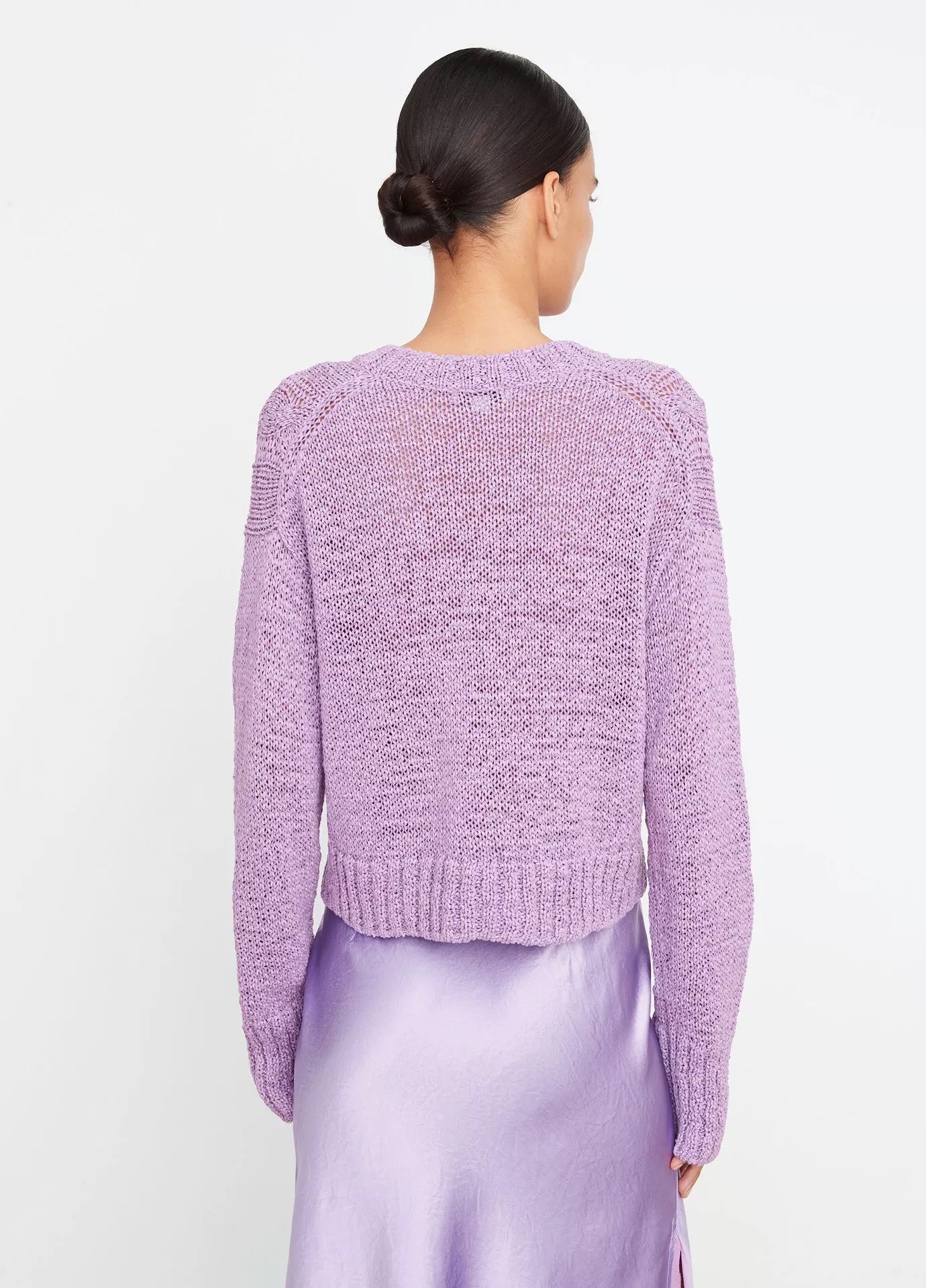 Vince Cable Front Cardigan Hydrangea