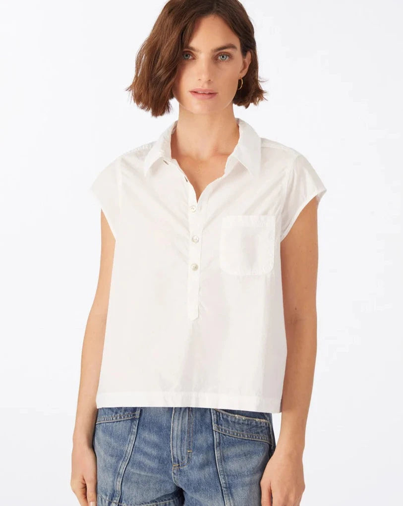 AMO Jacquiline Shirt White-AMO-Thistle Hill