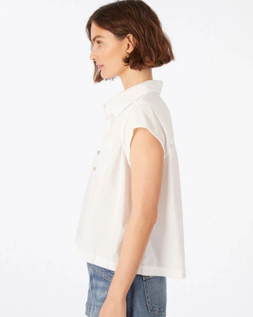 AMO Jacquiline Shirt White-AMO-Thistle Hill