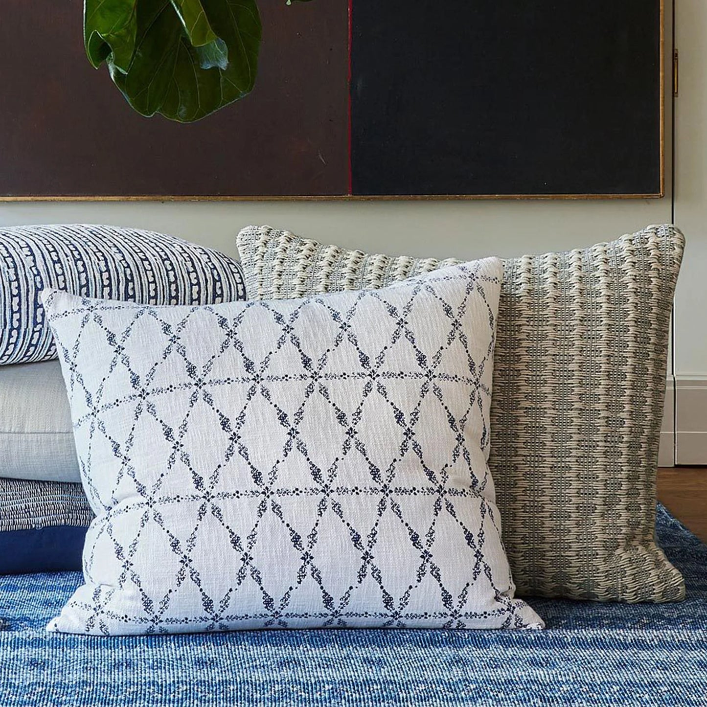 John Robshaw Itkila King Euro Pillow-John Robshaw-Thistle Hill