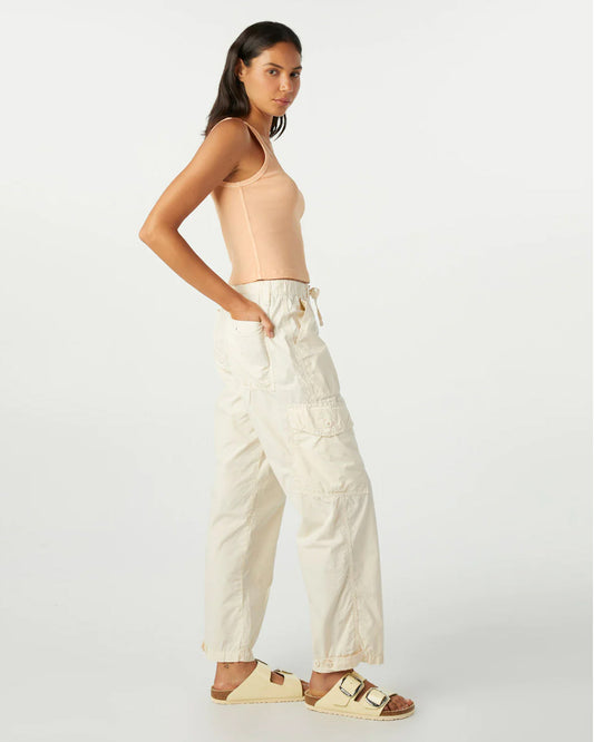Amo Luisa Cargo Pant in Bone-AMO-Thistle Hill